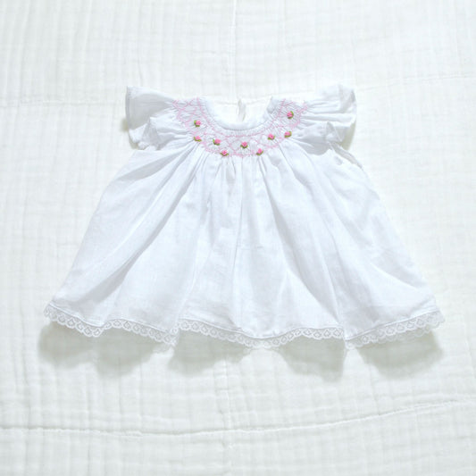 Handmade Bishop Smock Newborn Dress