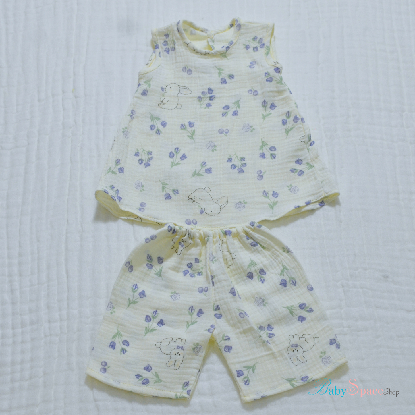 Muslin Baby Shirt and Pant 3 to 6 month
