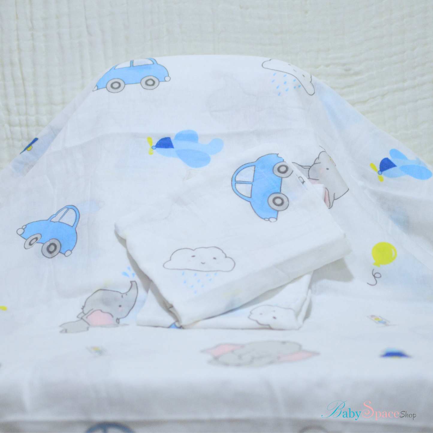 Baby Cot Sheet with 2 Matching Pillow Cases VII