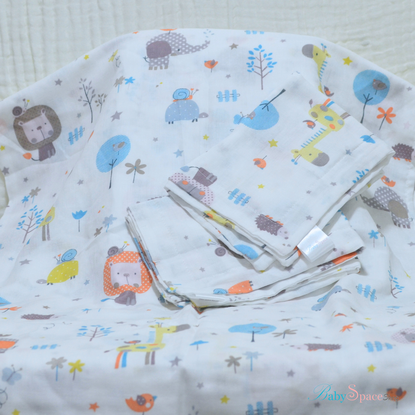 Baby Cot Sheet with 2 Matching Pillow Cases VII