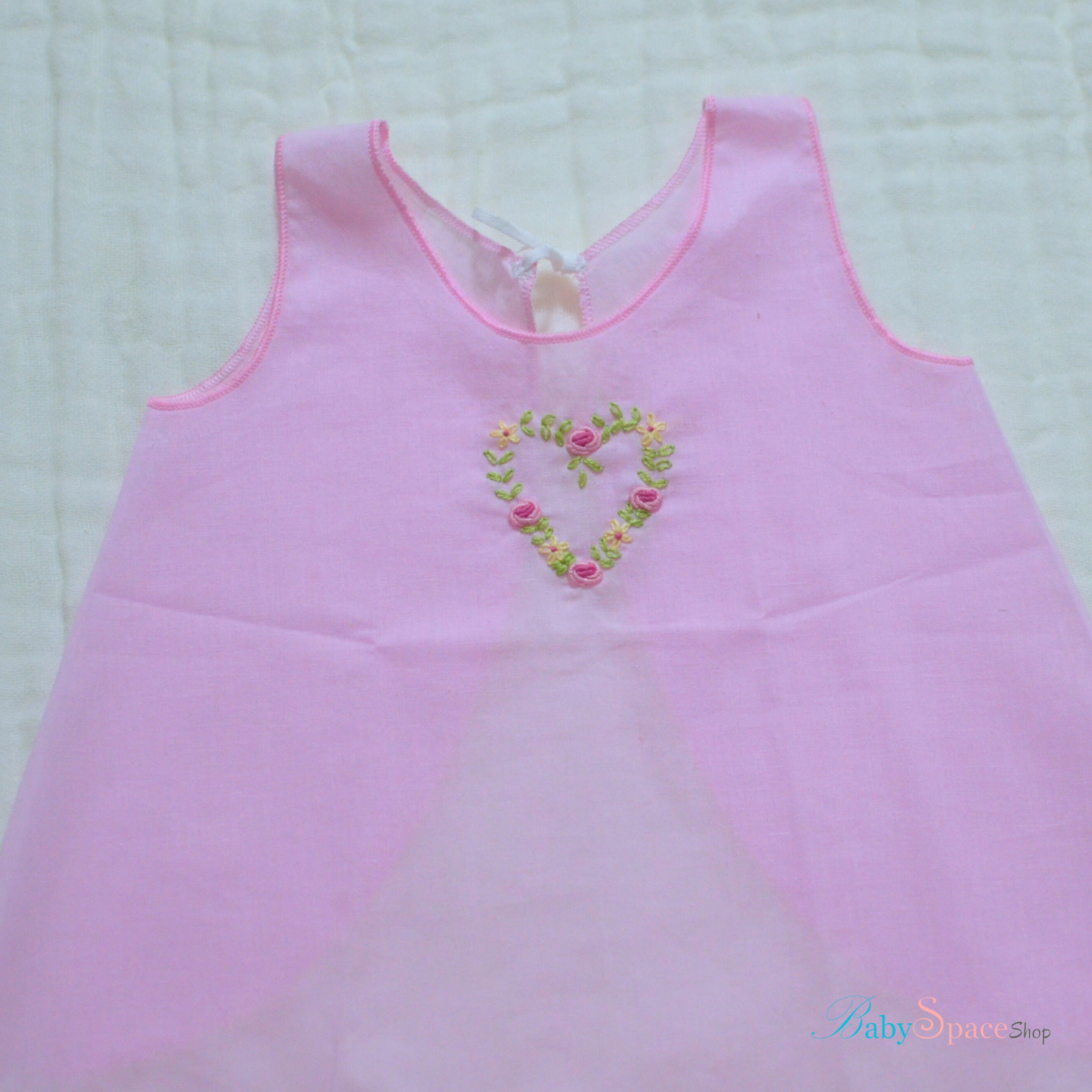 Handmade Newborn Shirt/Dress - Muslin IX
