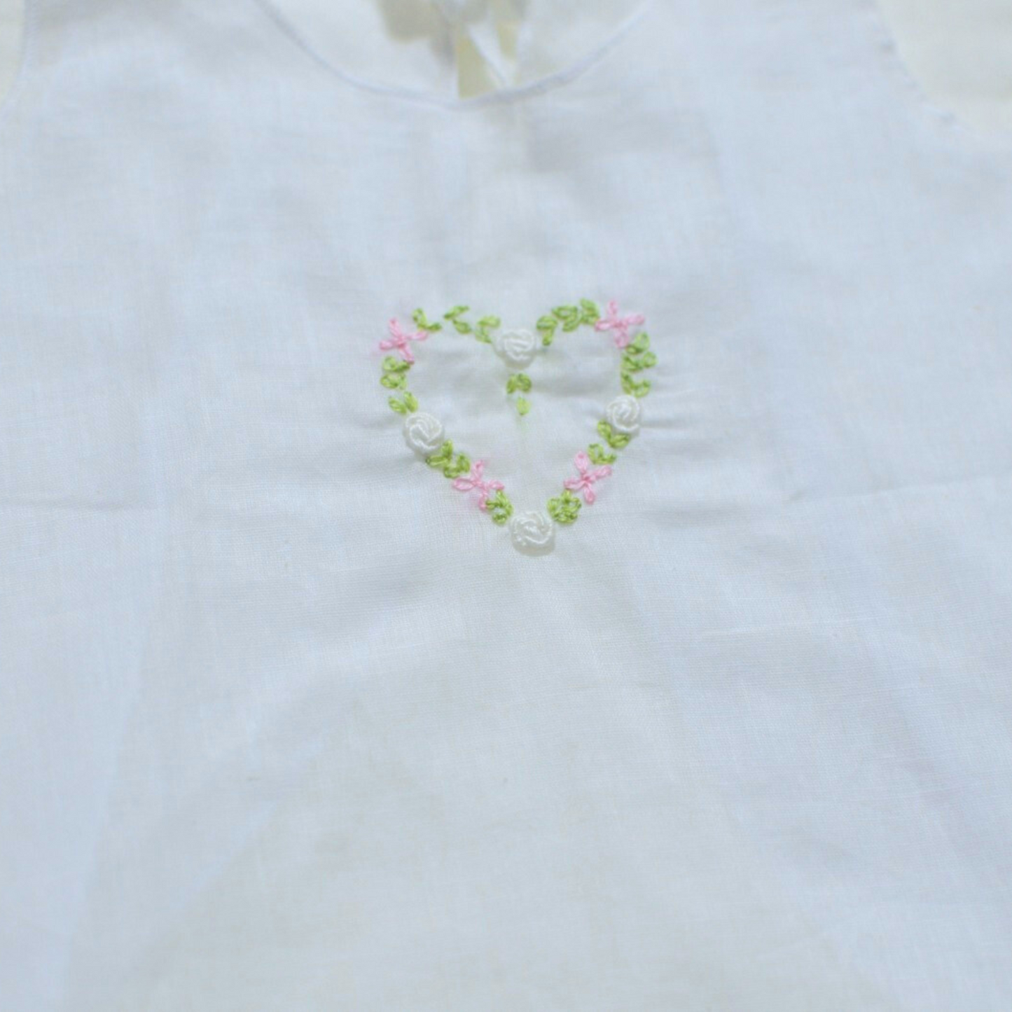 Handmade Newborn Shirt/Dress - Muslin VIII