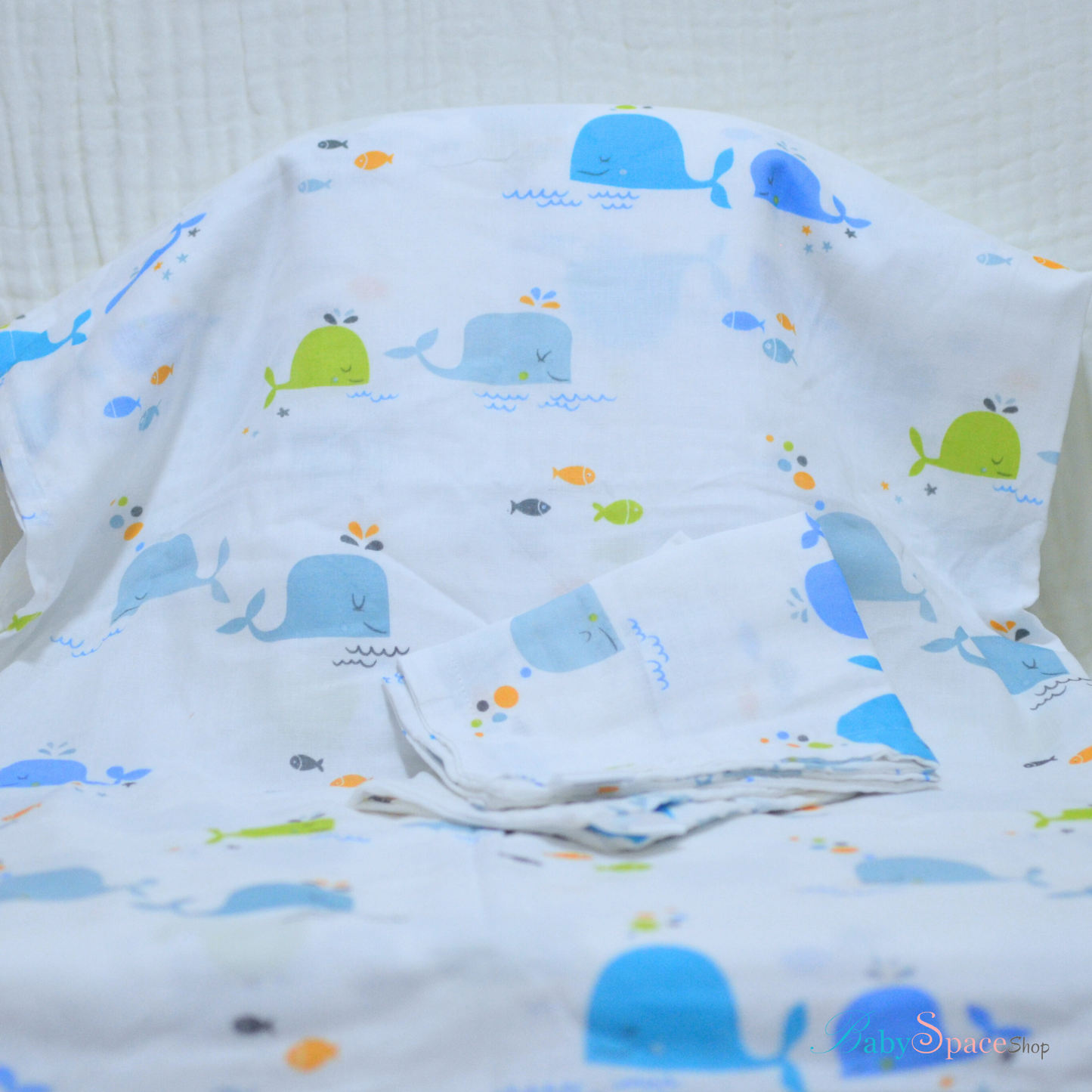 Baby Cot Sheet with 2 Matching Pillow Cases VII