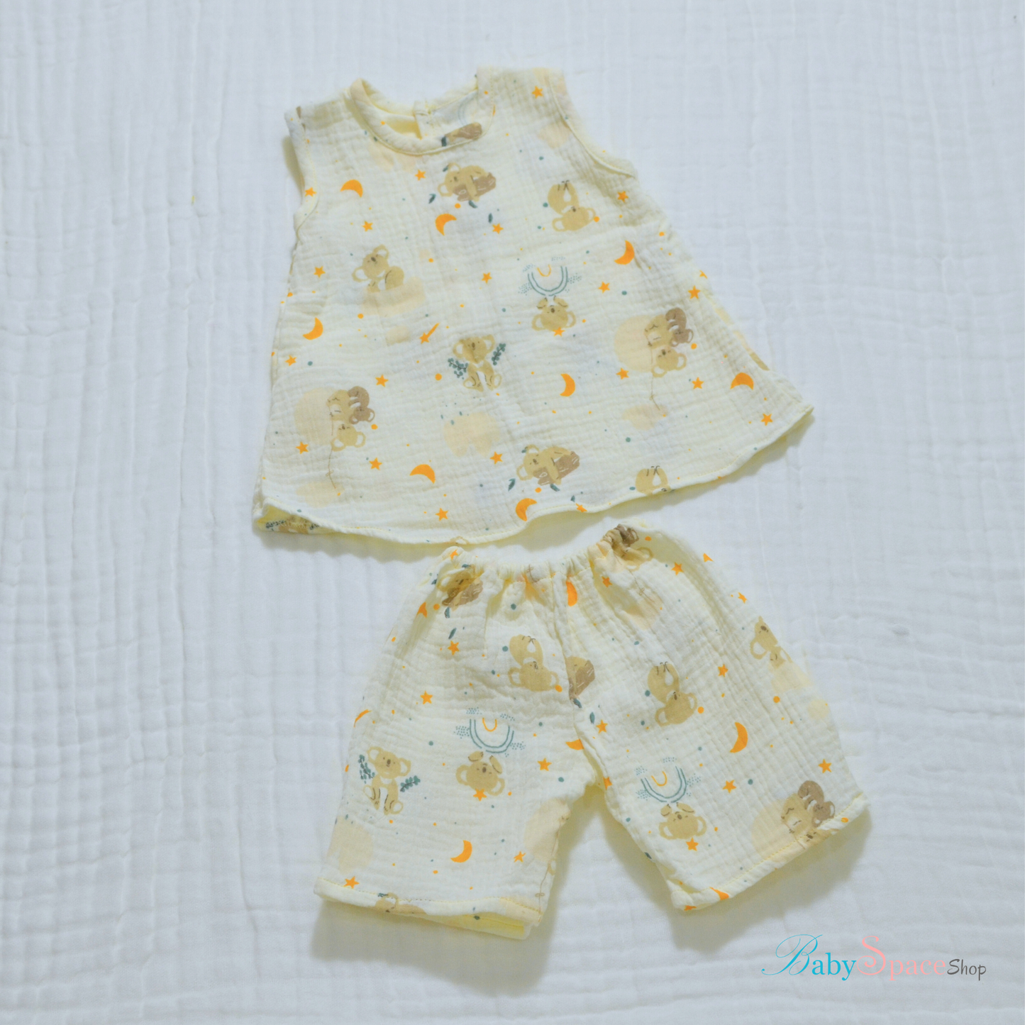 Muslin Baby Shirt and Pant 3 to 6 month