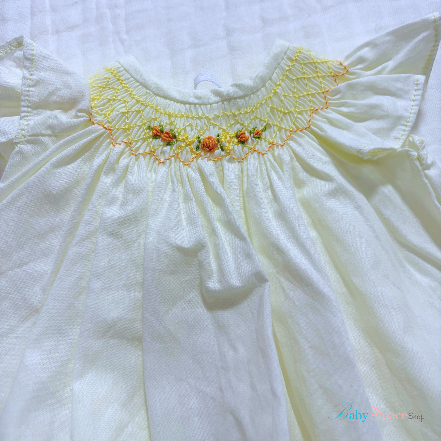 Handmade Bishop Smock Newborn Dress II