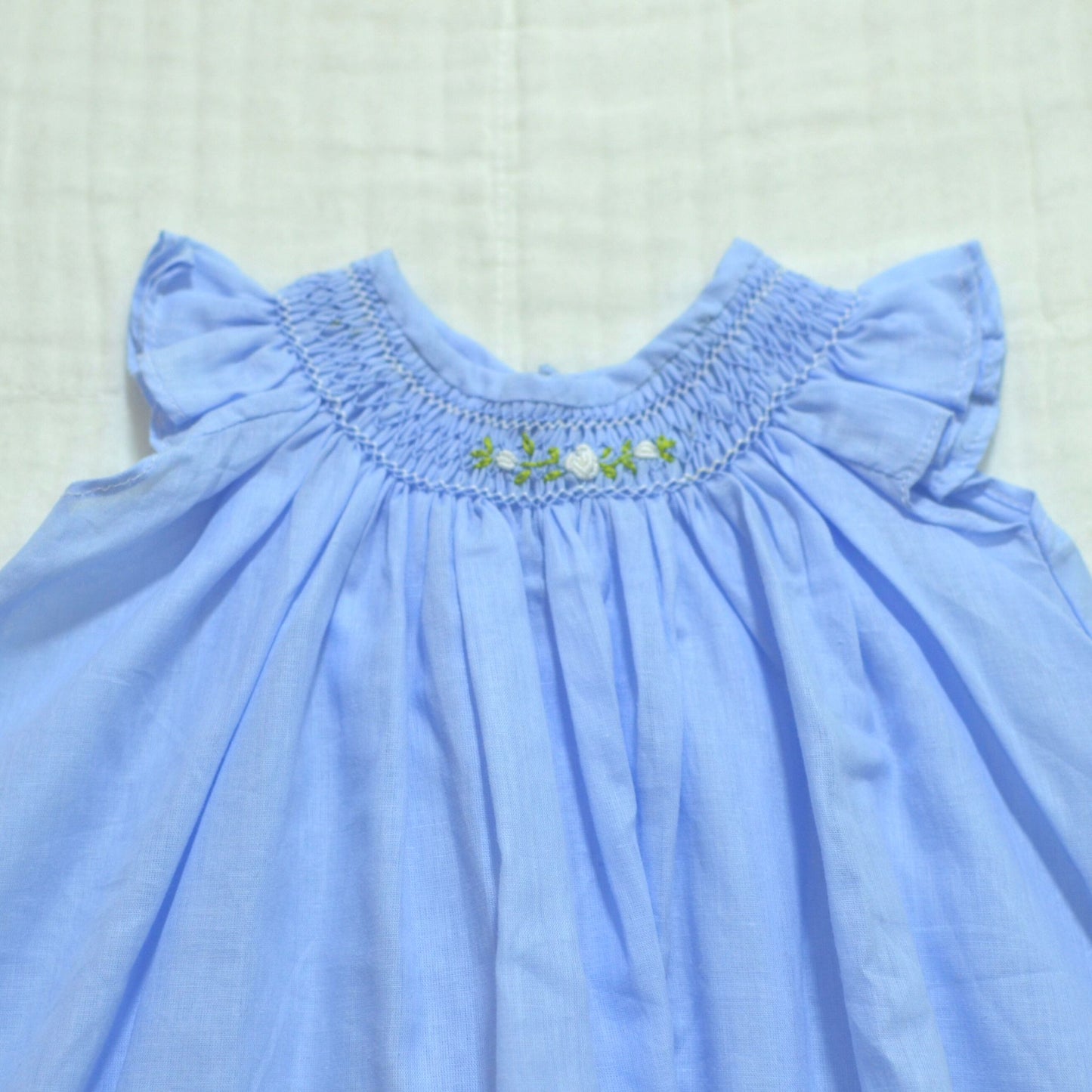 Handmade Smocked Dress Colours - 3 to 6 months
