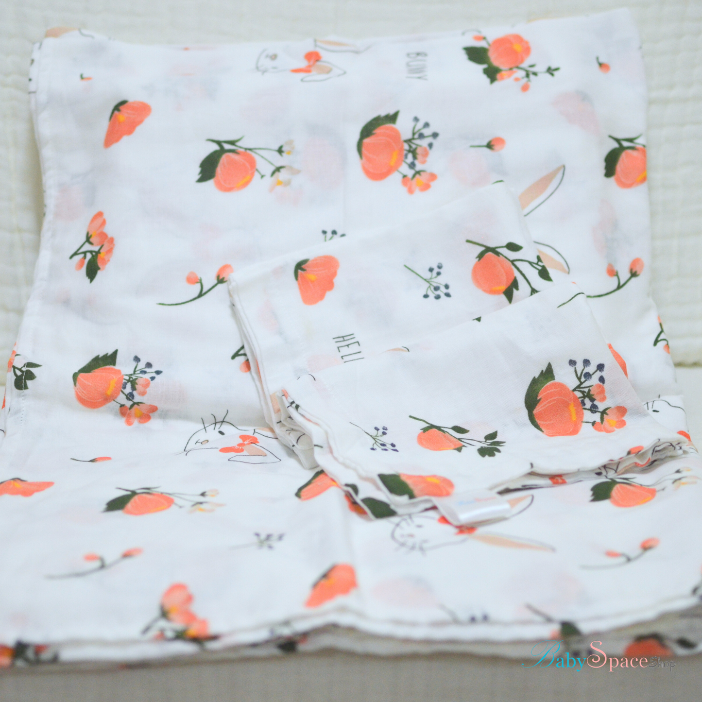 Baby Cot Sheet with 2 Matching Pillow Cases VI
