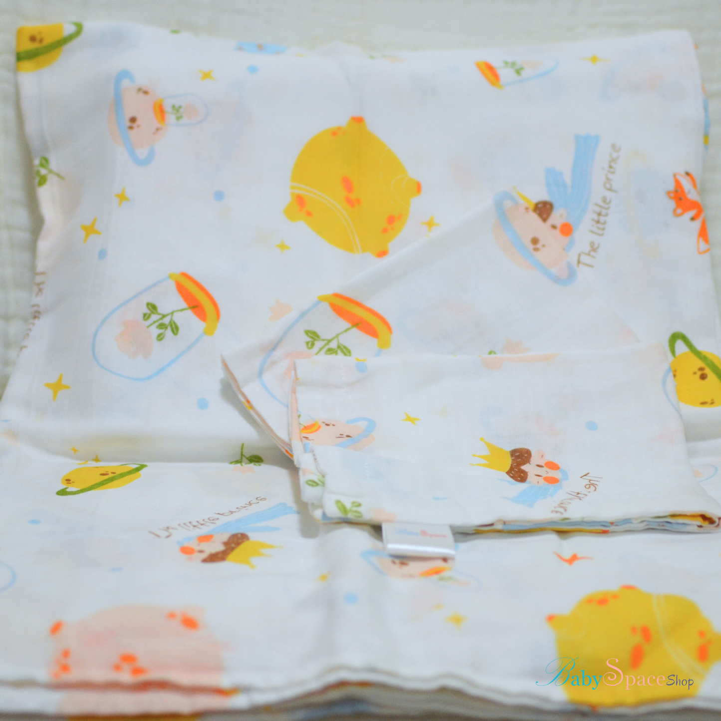 Baby Cot Sheet with 2 Matching Pillow Cases VI