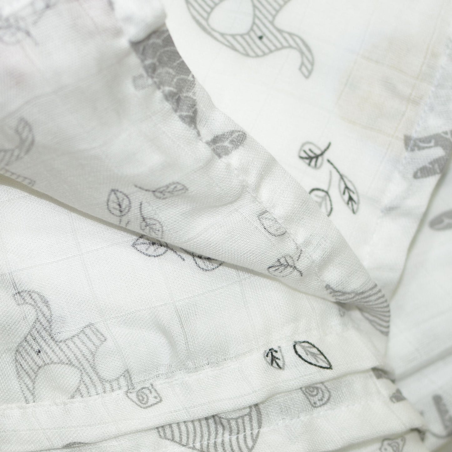Muslin Swaddle - Printed - 70% Bamboo 30% Cotton 120x120cm II