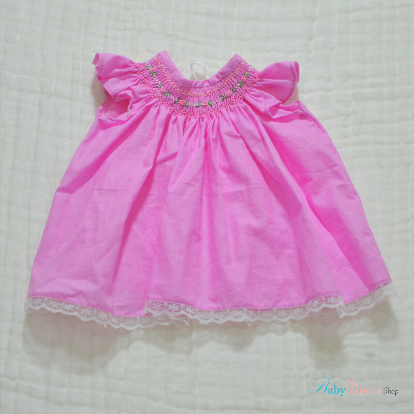 Handmade Bishop Smock Newborn Dress (Colours)