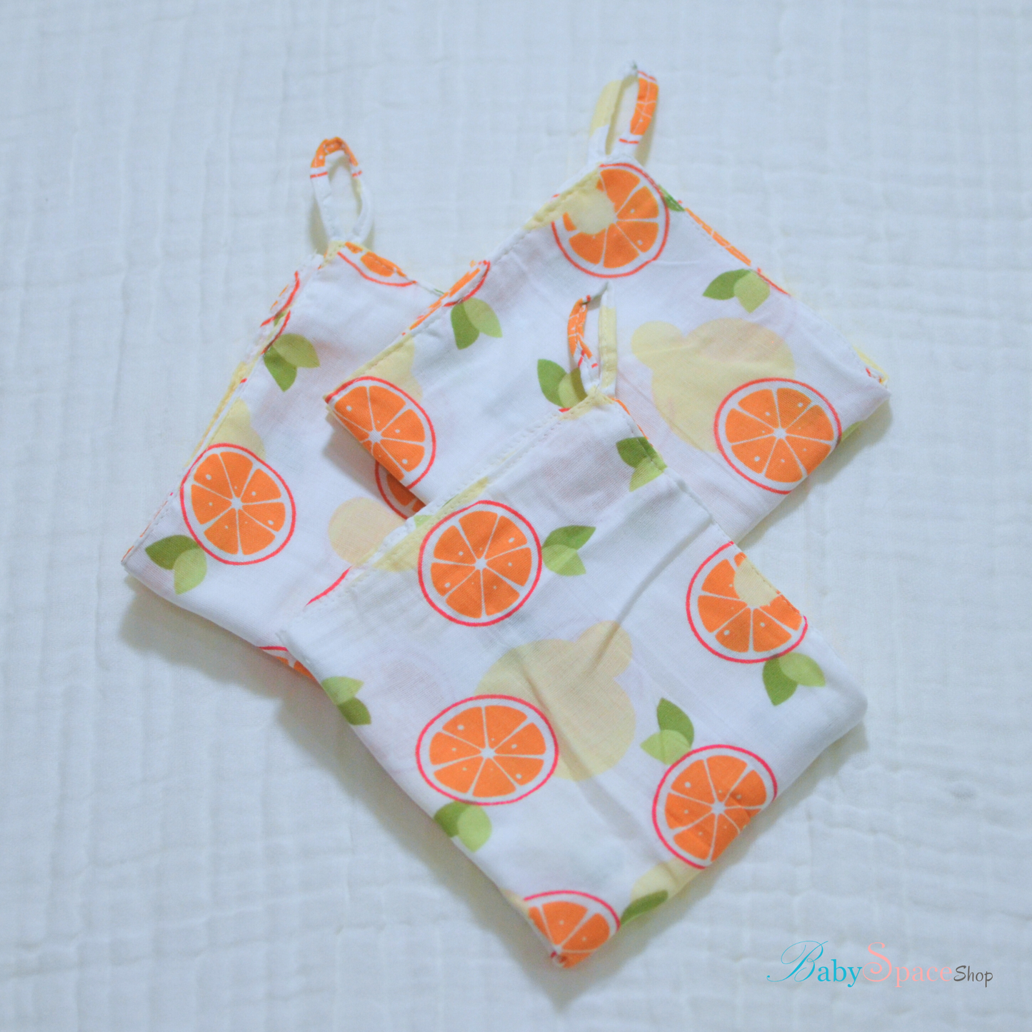 Muslin Wash Cloths 12"x12”- 3 pack II