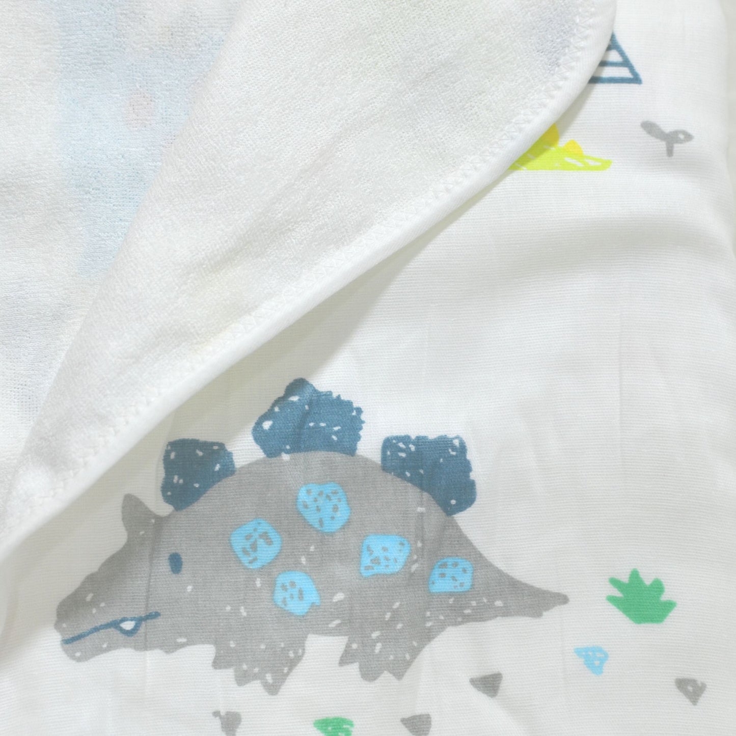 Muslin Cotton and Terry Baby Towel - 90x90cm