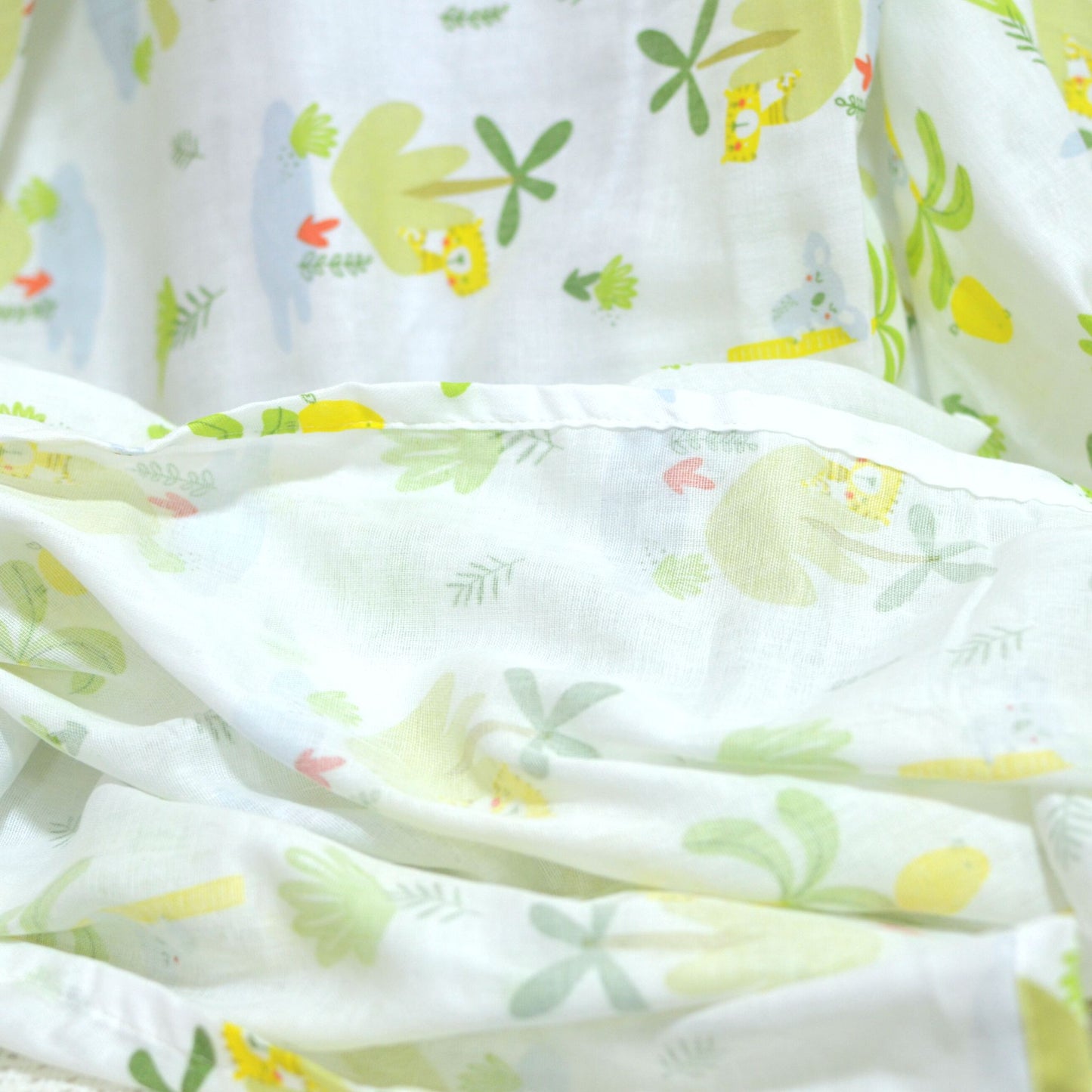 Muslin Swaddle Blankets - Plain 120 x 120 cm Collection II