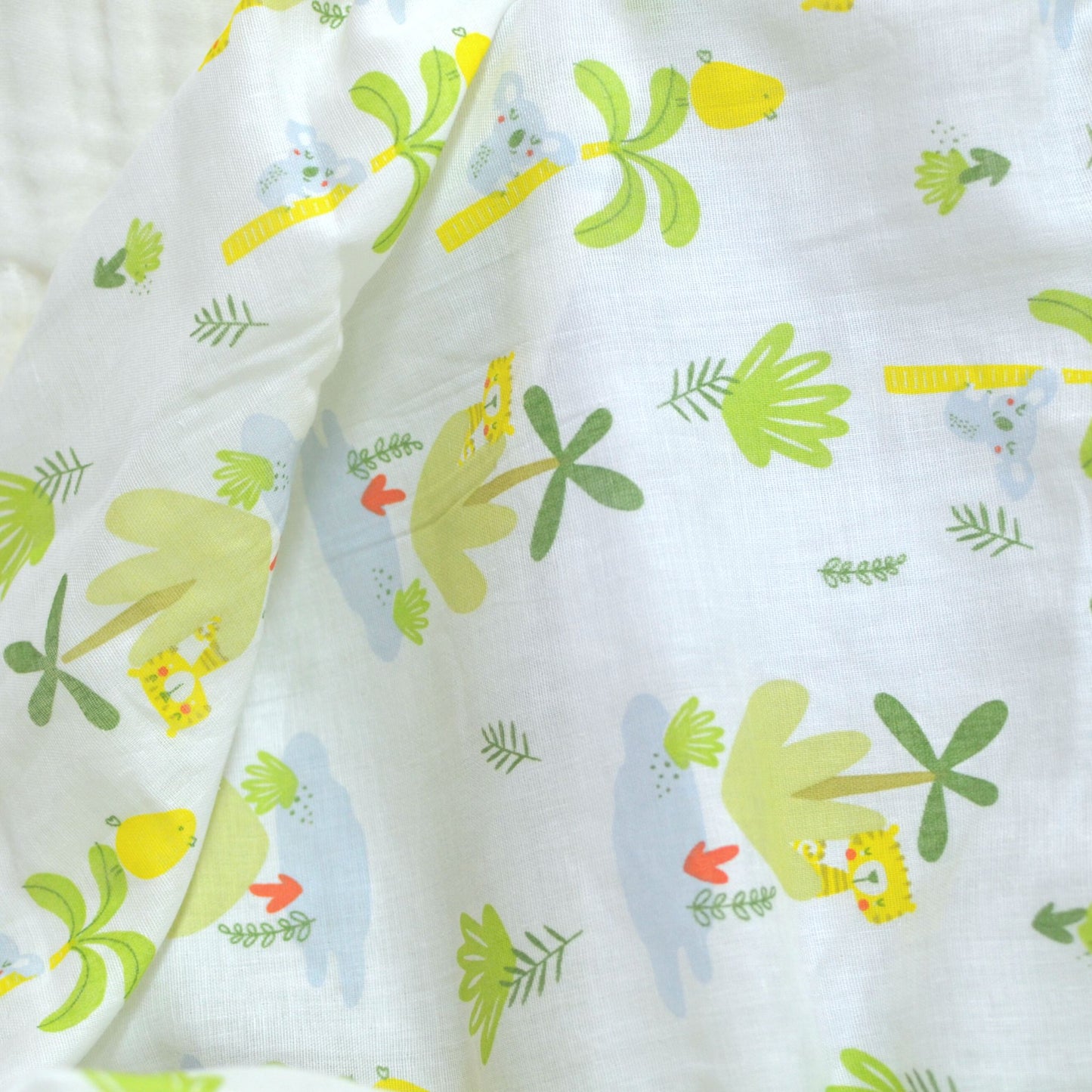 Muslin Swaddle Blankets - Plain 120 x 120 cm Collection II