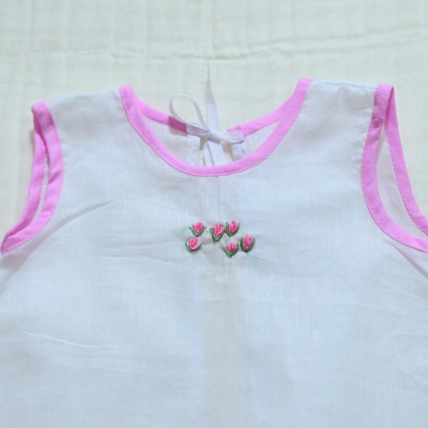 Baby Shirts Pink - Muslin 0 to 3 Month