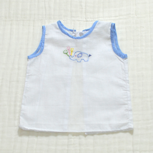 Baby Shirts Blue - Muslin 0 to 3 Month