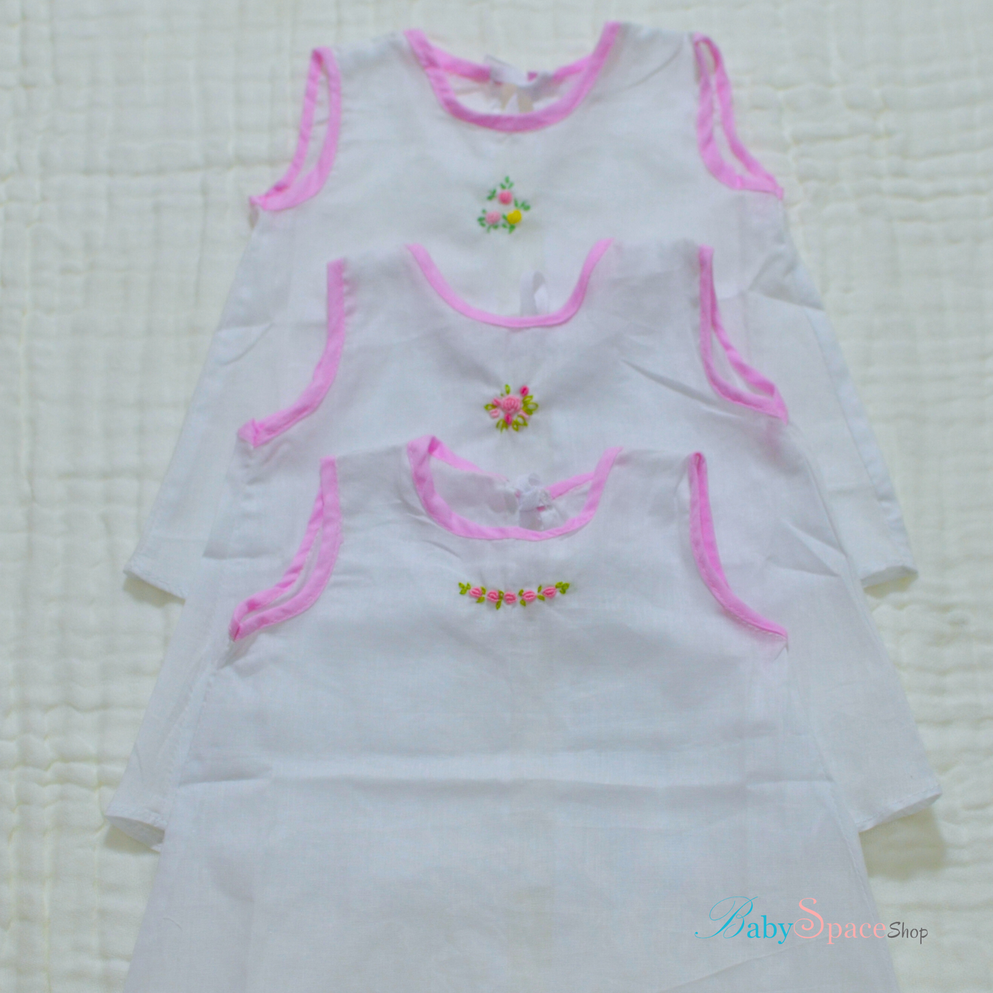 Baby Shirts Pink - Newborn Size