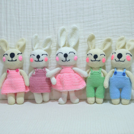 Handmade Crochet Bunny Collection