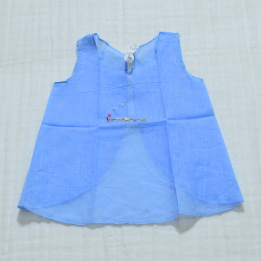 Handmade Newborn Shirt/Dress - Muslin VII