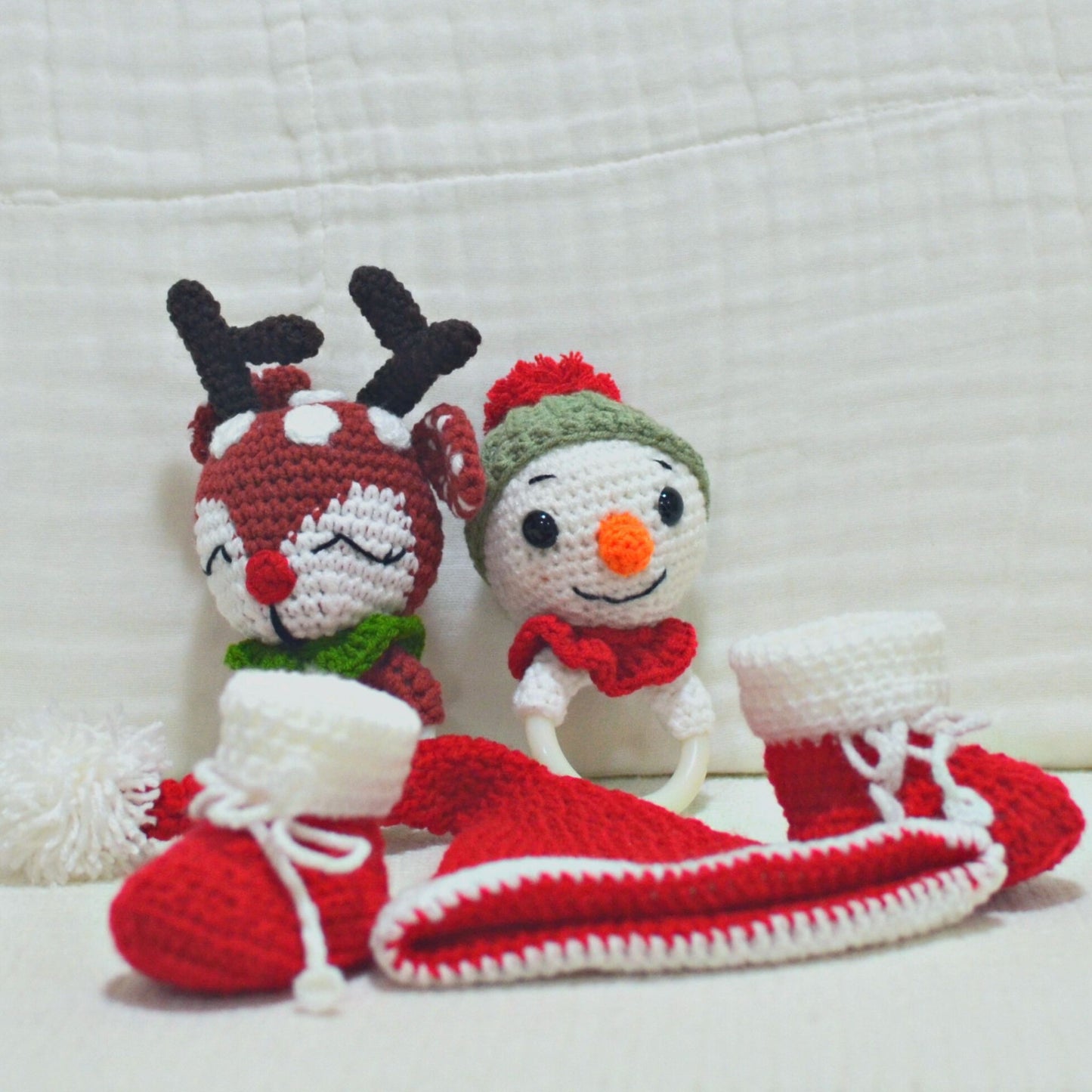 Christmas Handmade Rattles