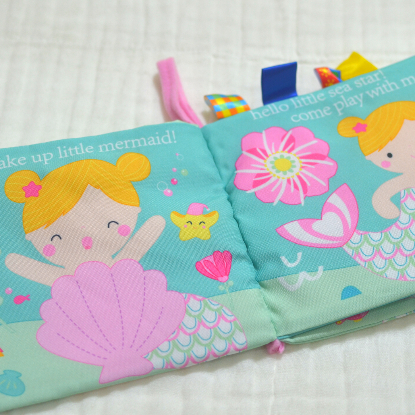 Touch and Feel Cloth Book - Little Mermaid