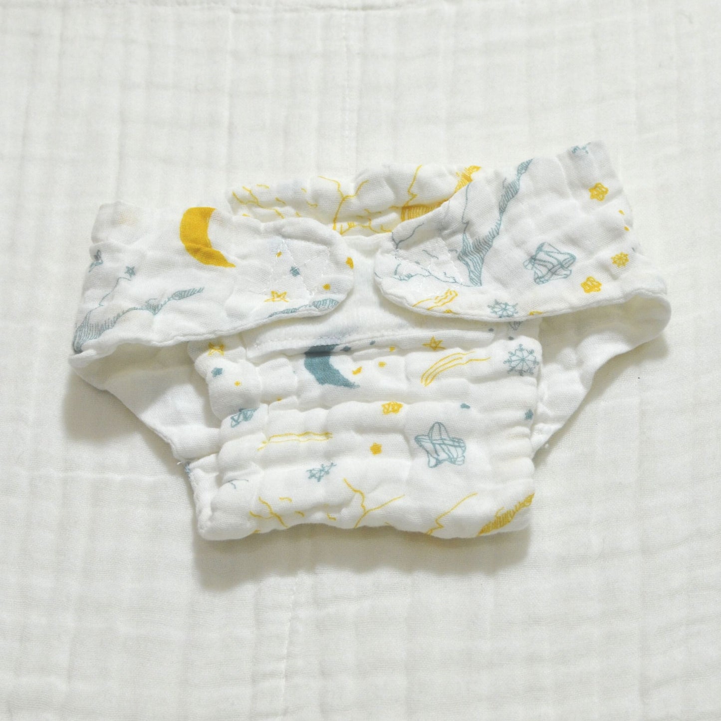 Cotton Nappies with Velcro