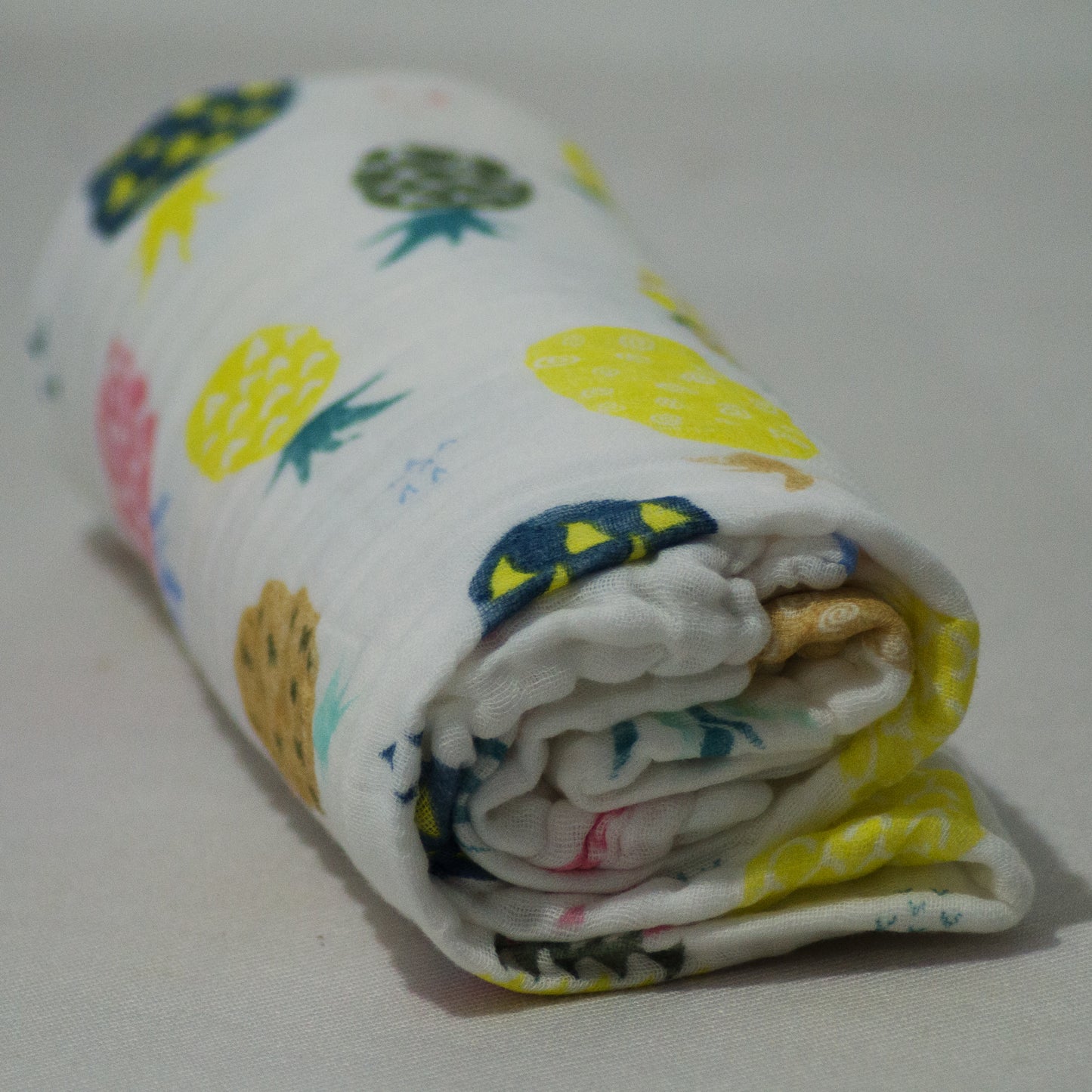 6 Layered Printed Cotton Gauze Baby Blanket/Towel 105x105cm - Collection V