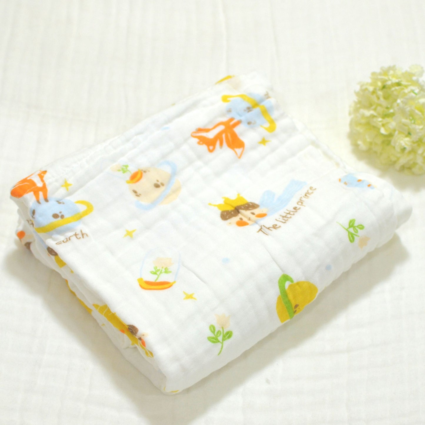 6 Layered Muslin Baby Blanket 100x100cm
