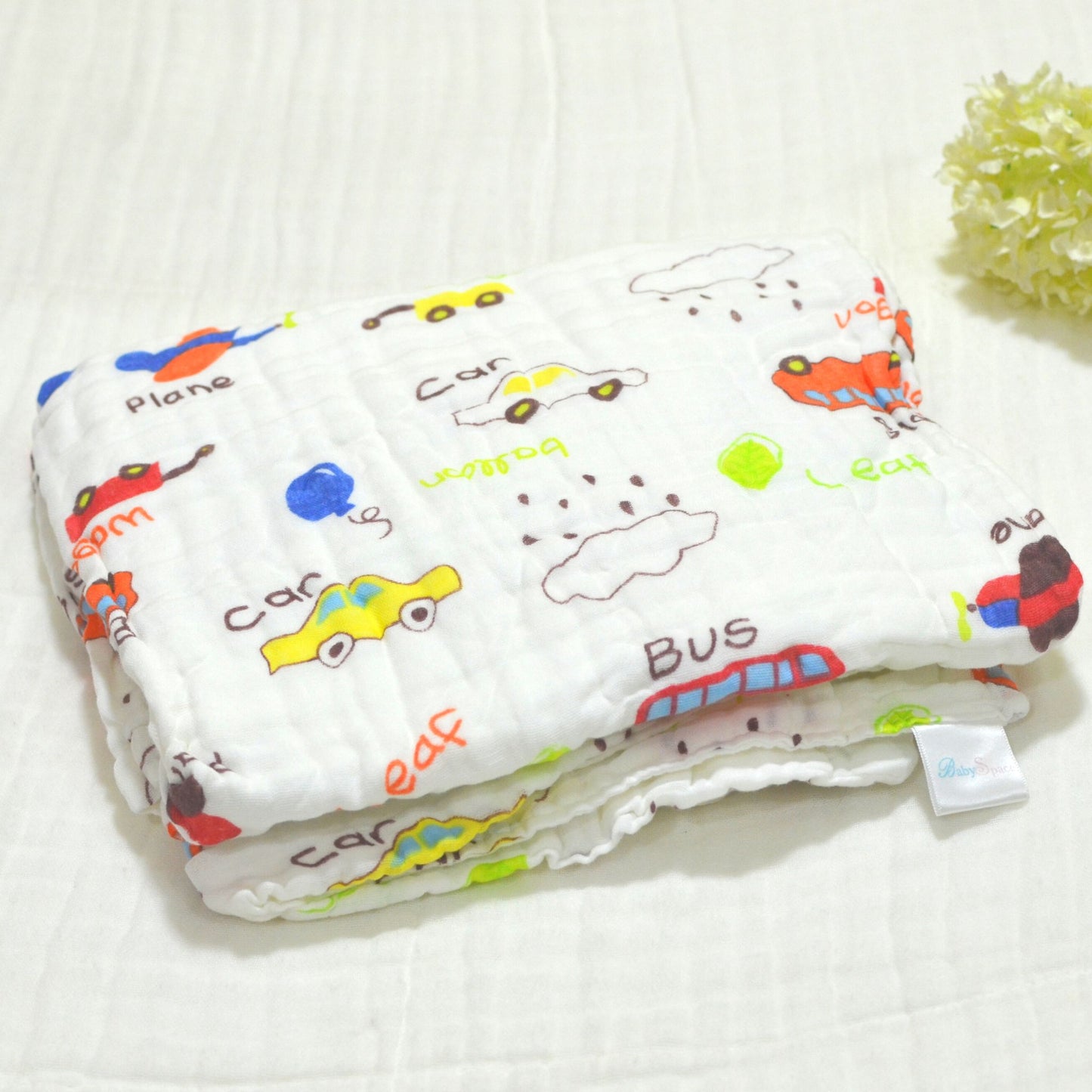 6 Layered Muslin Baby Blanket 100x100cm