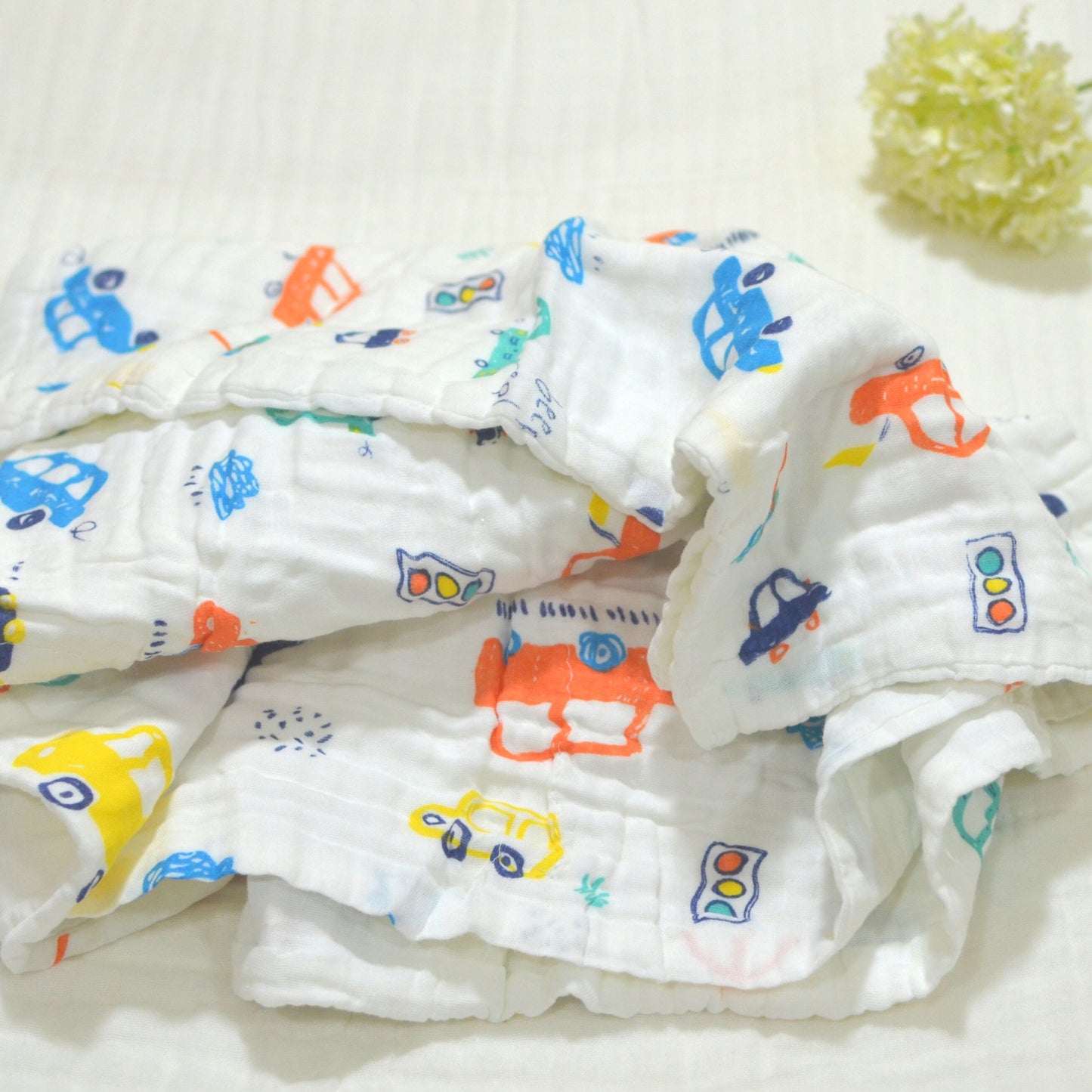 6 Layered Muslin Baby Blanket 100x100cm