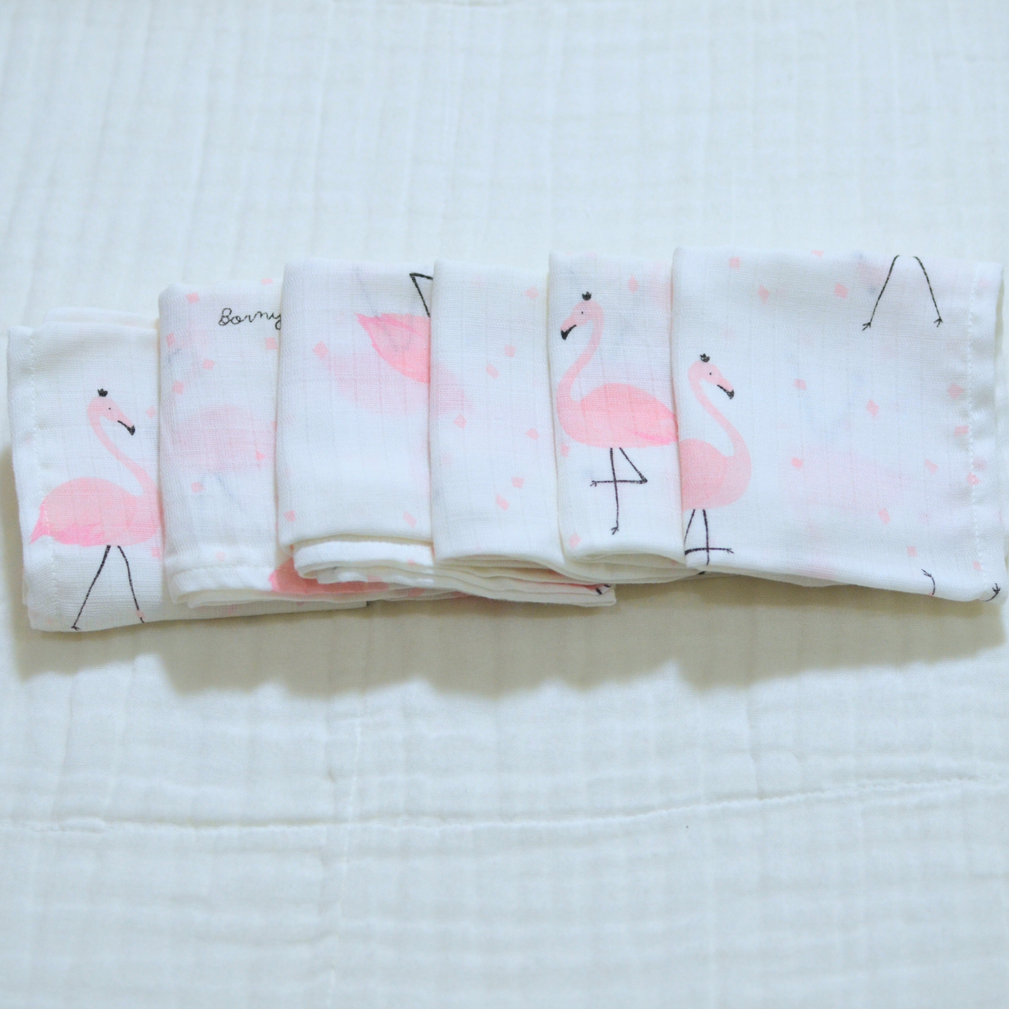 Muslin Cloth Nappies 6 Pack - 21" x 21"