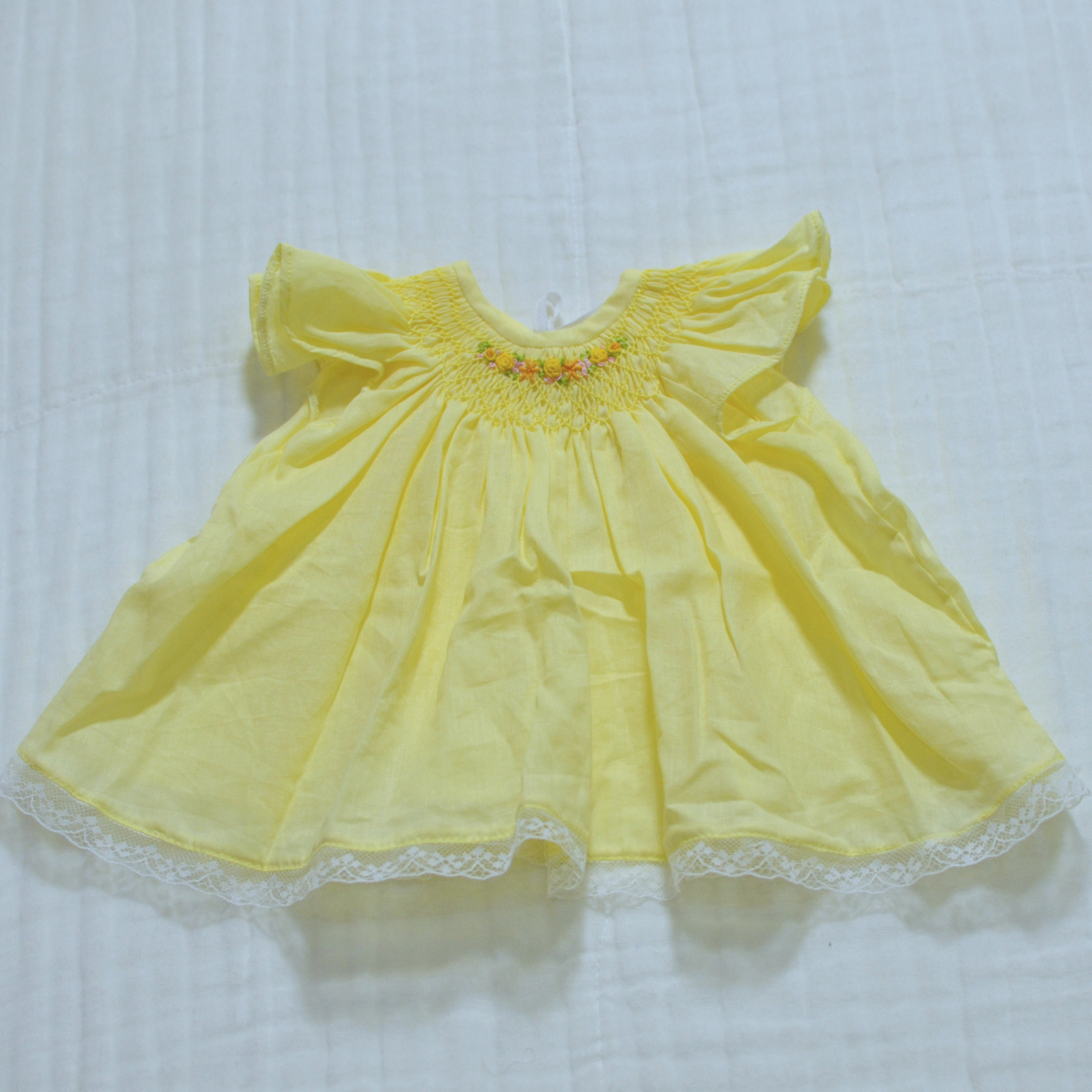 Handmade Bishop Smock Newborn Dress (Colours)