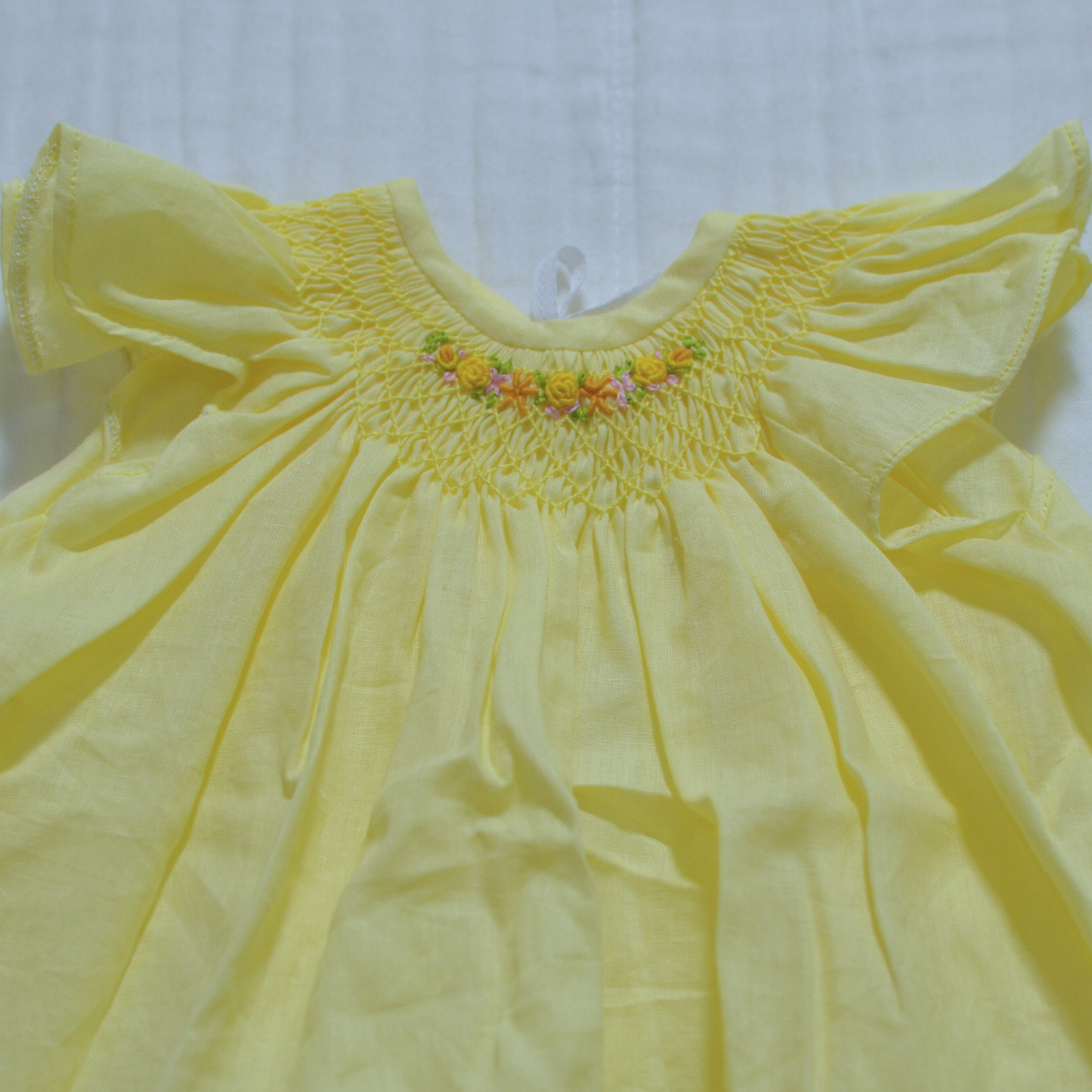 Handmade Bishop Smock Newborn Dress (Colours)