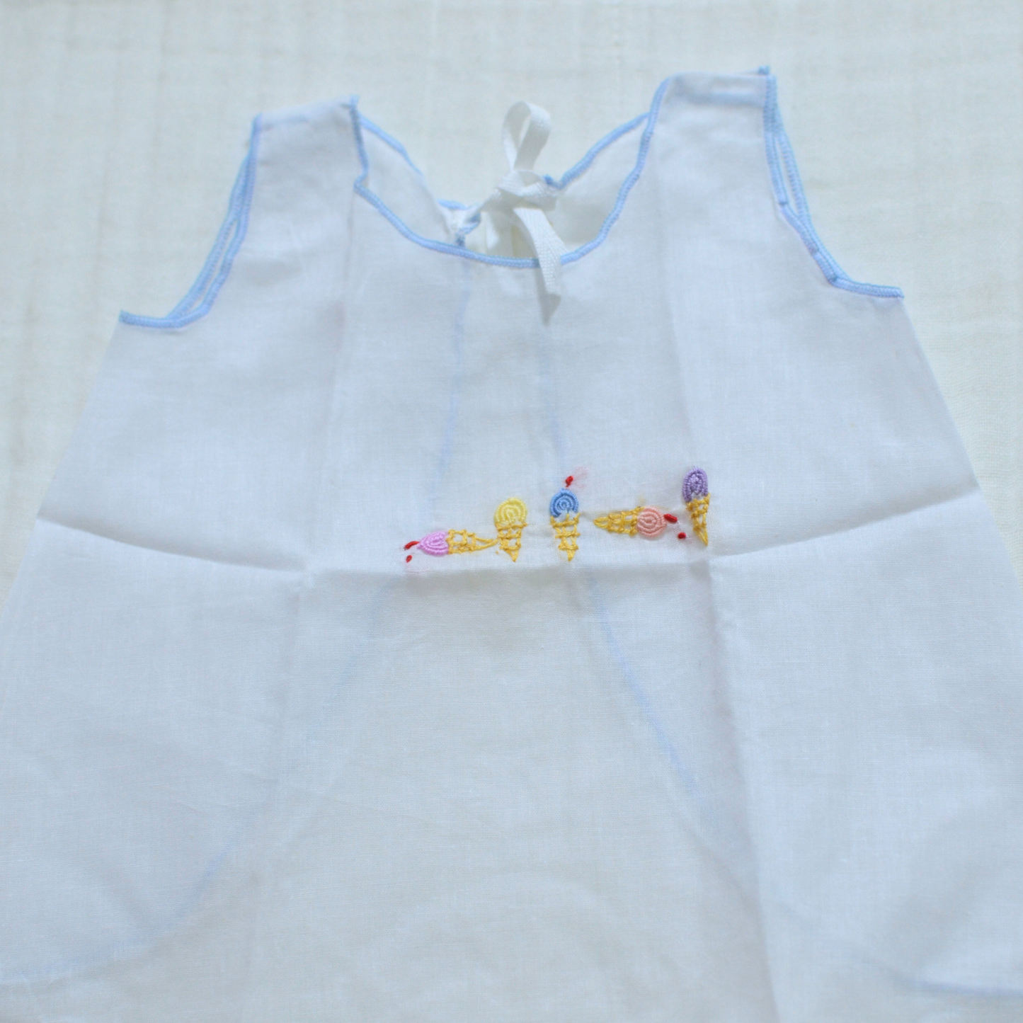 Handmade Newborn Shirt/Dress - Muslin VIII