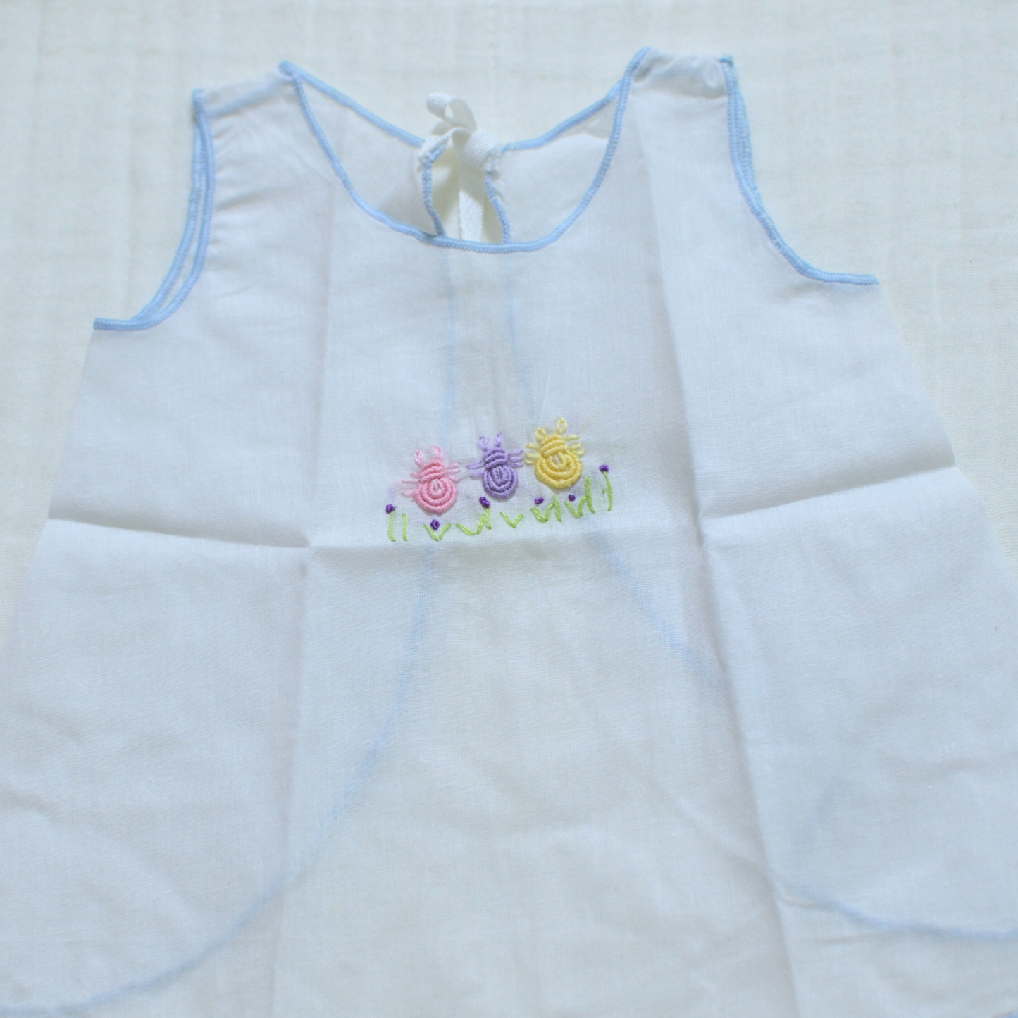 Handmade Newborn Shirt/Dress - Muslin VIII