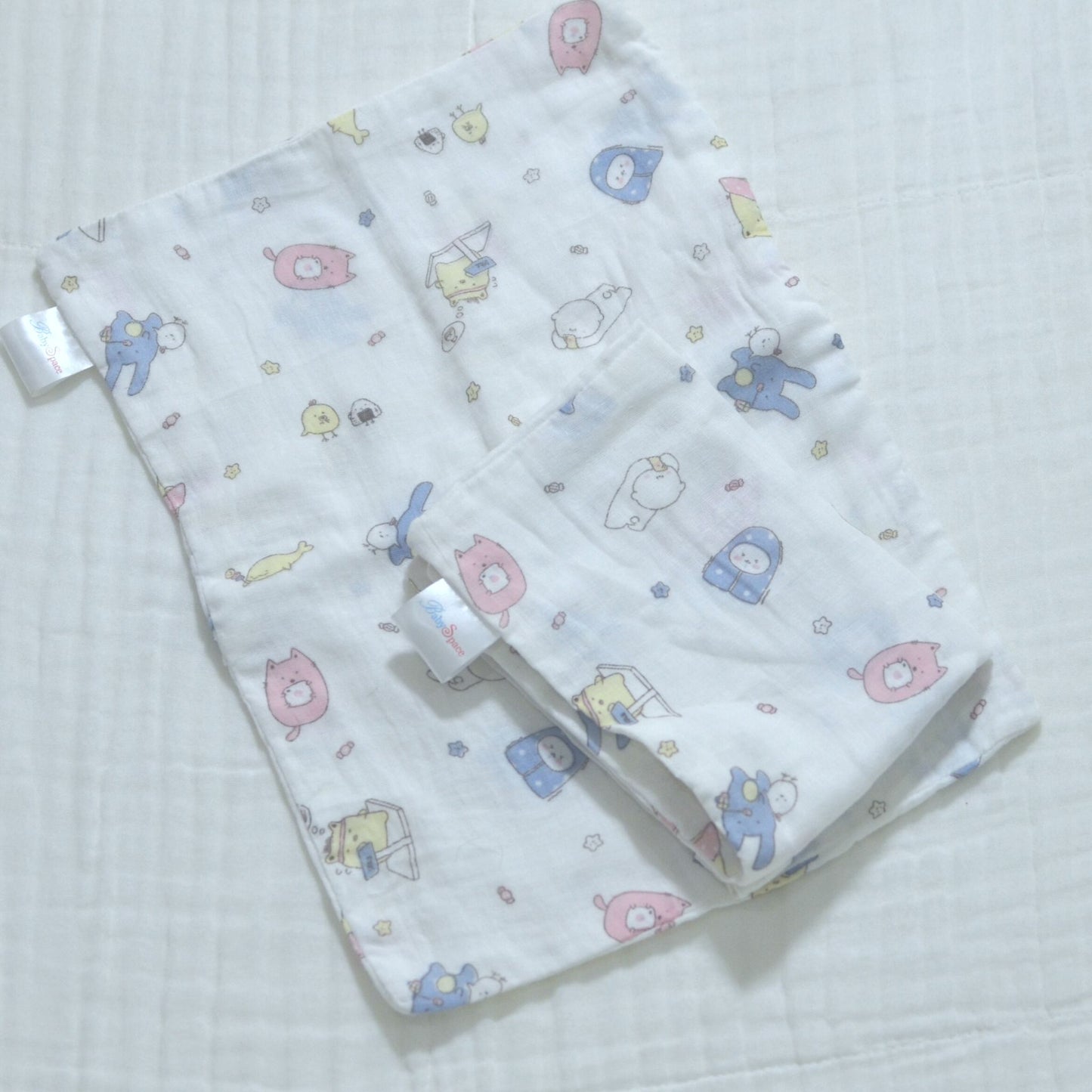 2 Baby Pillow Cases - 14"x10"