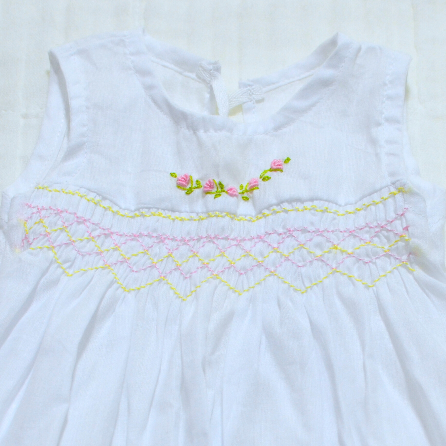 Handmade Smocked Newborn Dress Collection - 0 to 3 months