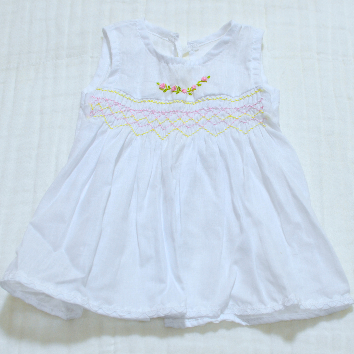 Handmade Smocked Newborn Dress Collection - 0 to 3 months