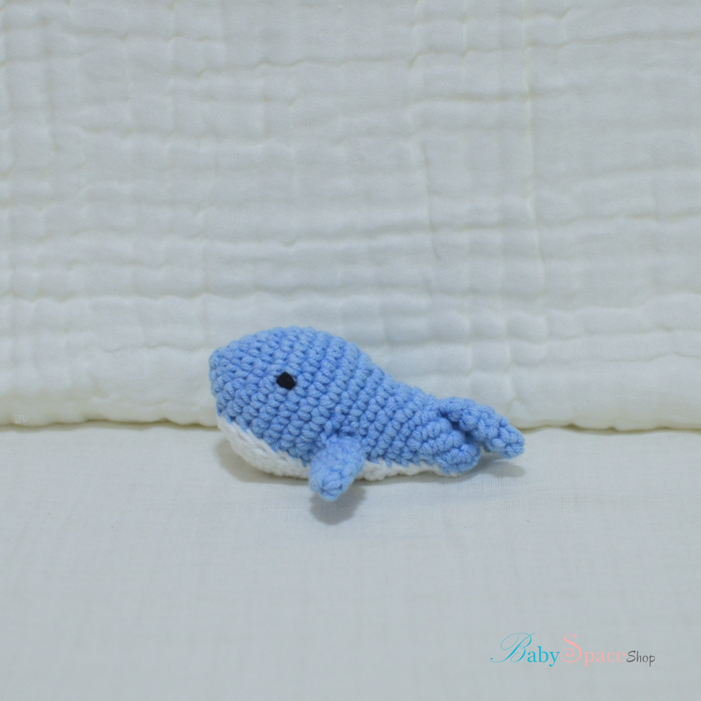 Handmade Crochet Rattle Whales Collection