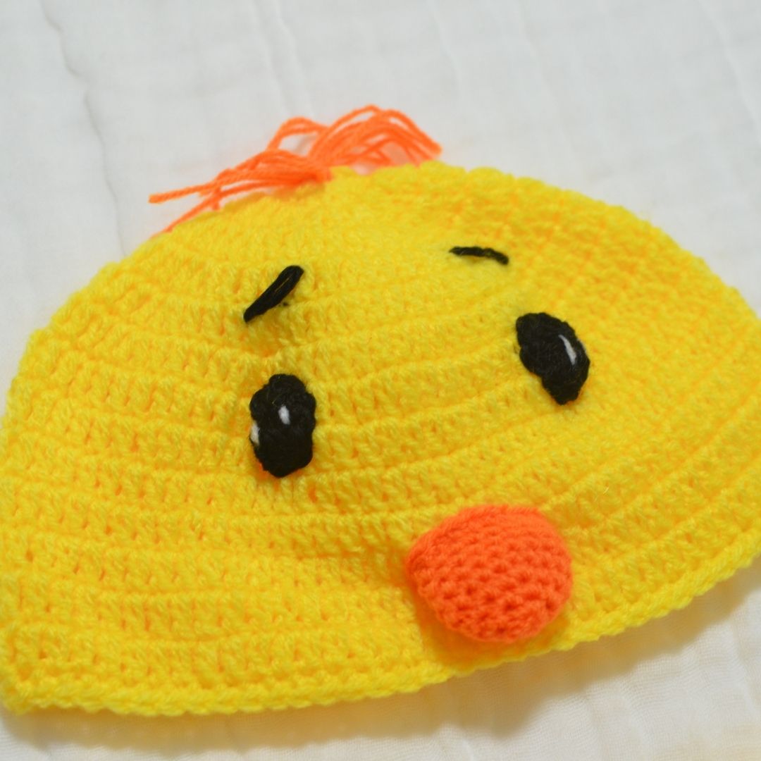 Crochet Baby Animal Hats 0 to 3 month size
