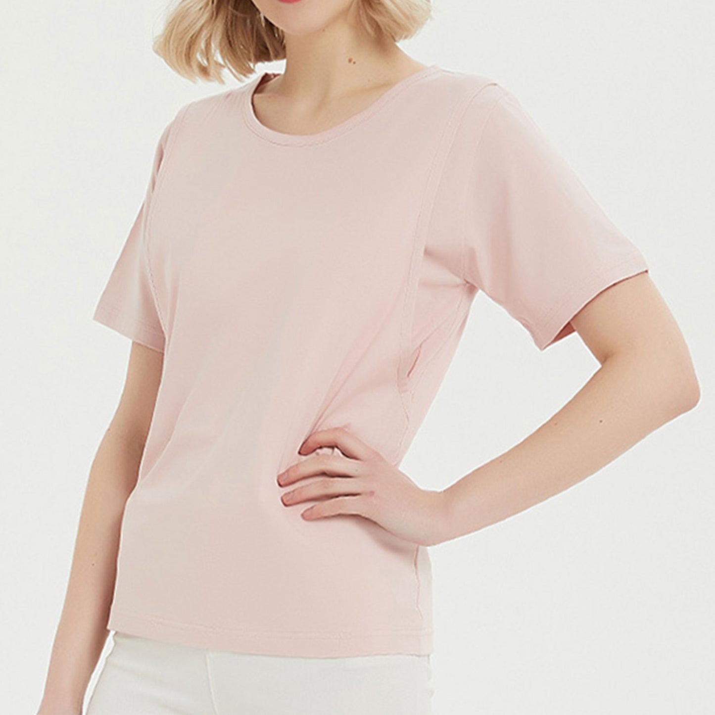 Casual T- Shirt Style Nursing/Feeding Top III - BabySpace Shop