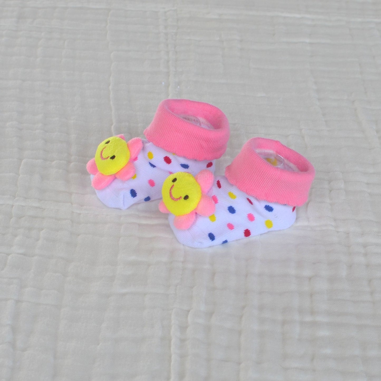 Anti Slip 3D Animal Head Baby Socks with Rubber Sole II
