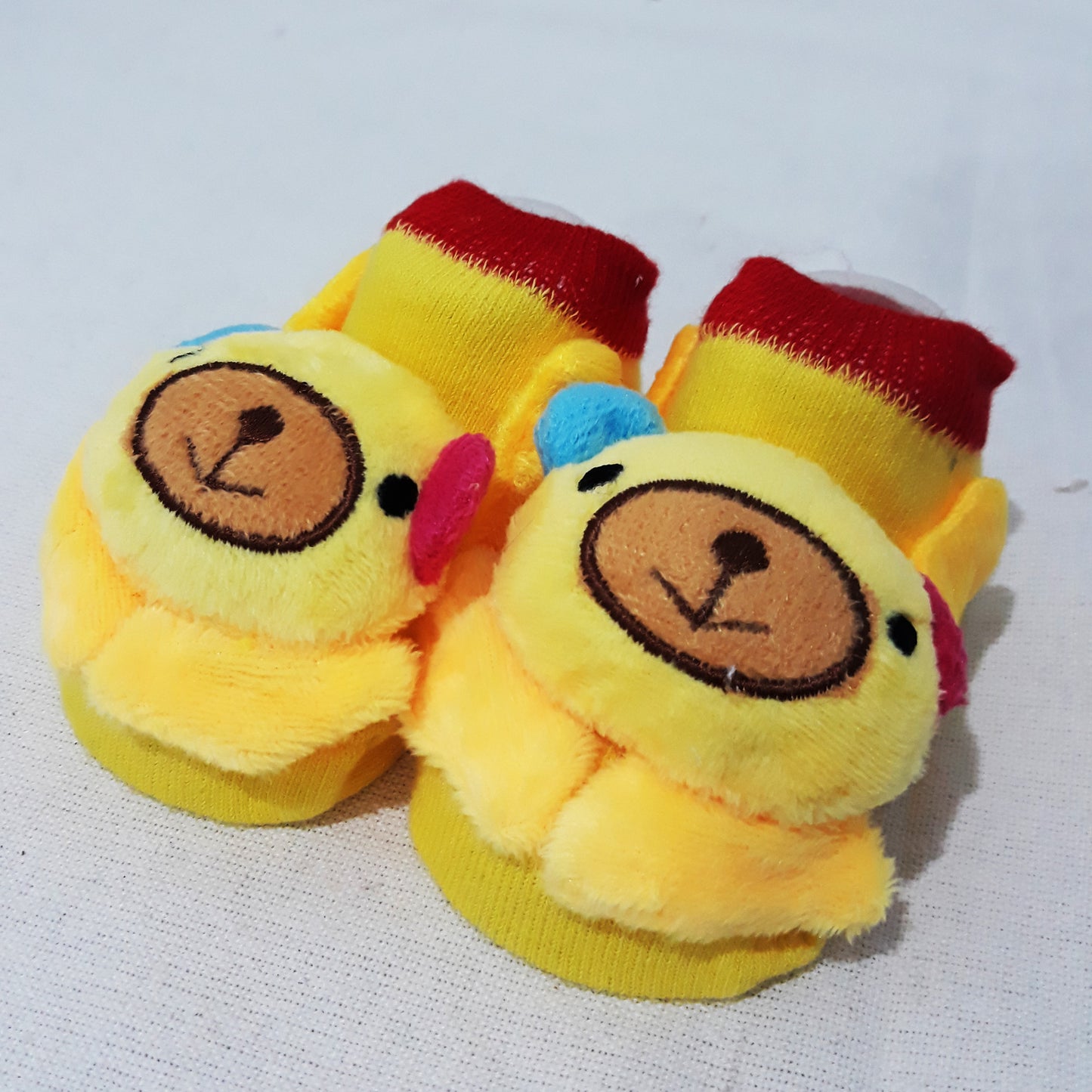 Anti Slip 3D Animal Head Baby Socks with Rubber Sole II - BabySpace Shop
