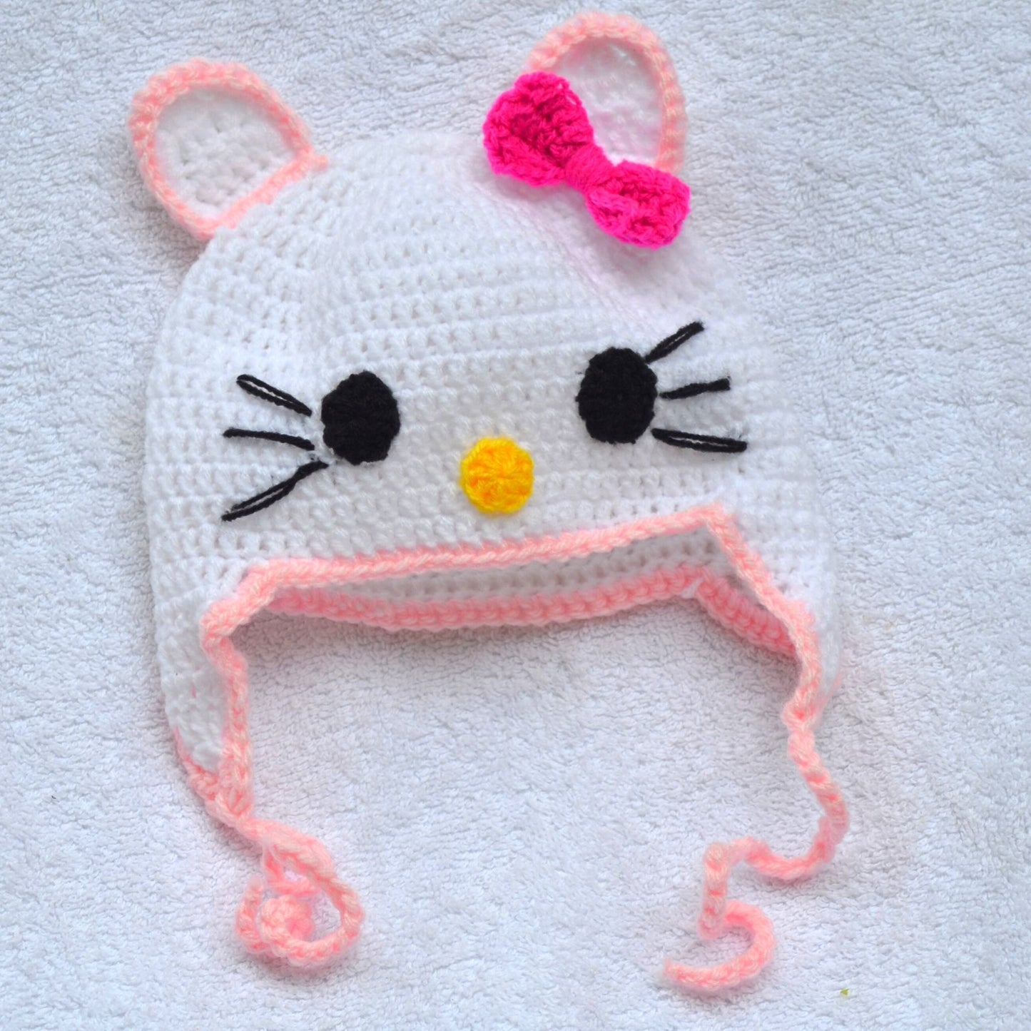 Crochet Baby Animal Hats 0 to 3 month size