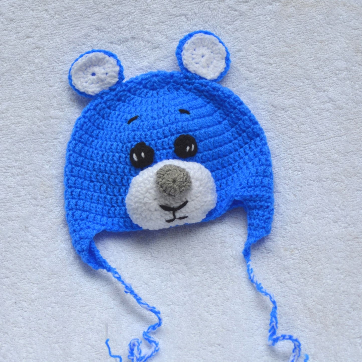 Crochet Baby Animal Hats 0 to 3 month size