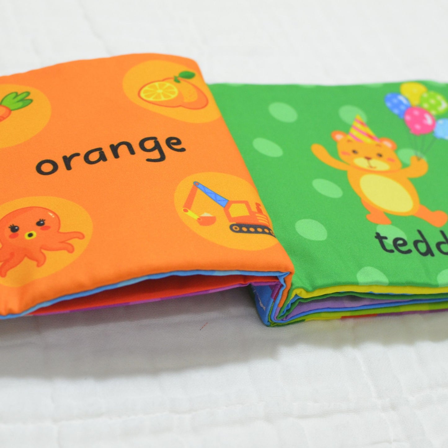 Touch and Feel Cloth Book - Colours