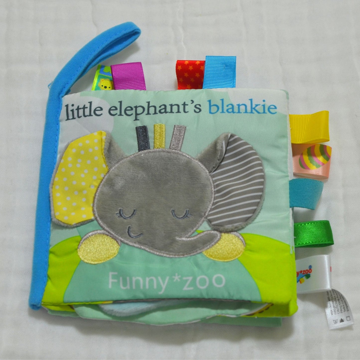 Touch and Feel Cloth Book - Little Elephant