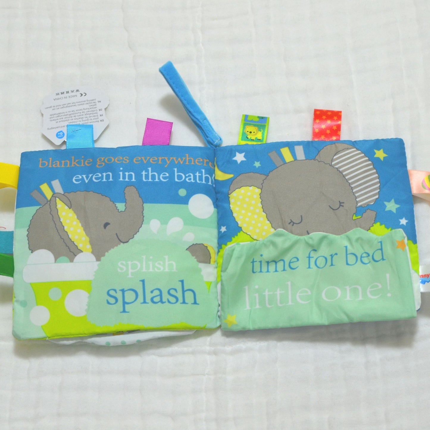 Touch and Feel Cloth Book - Little Elephant