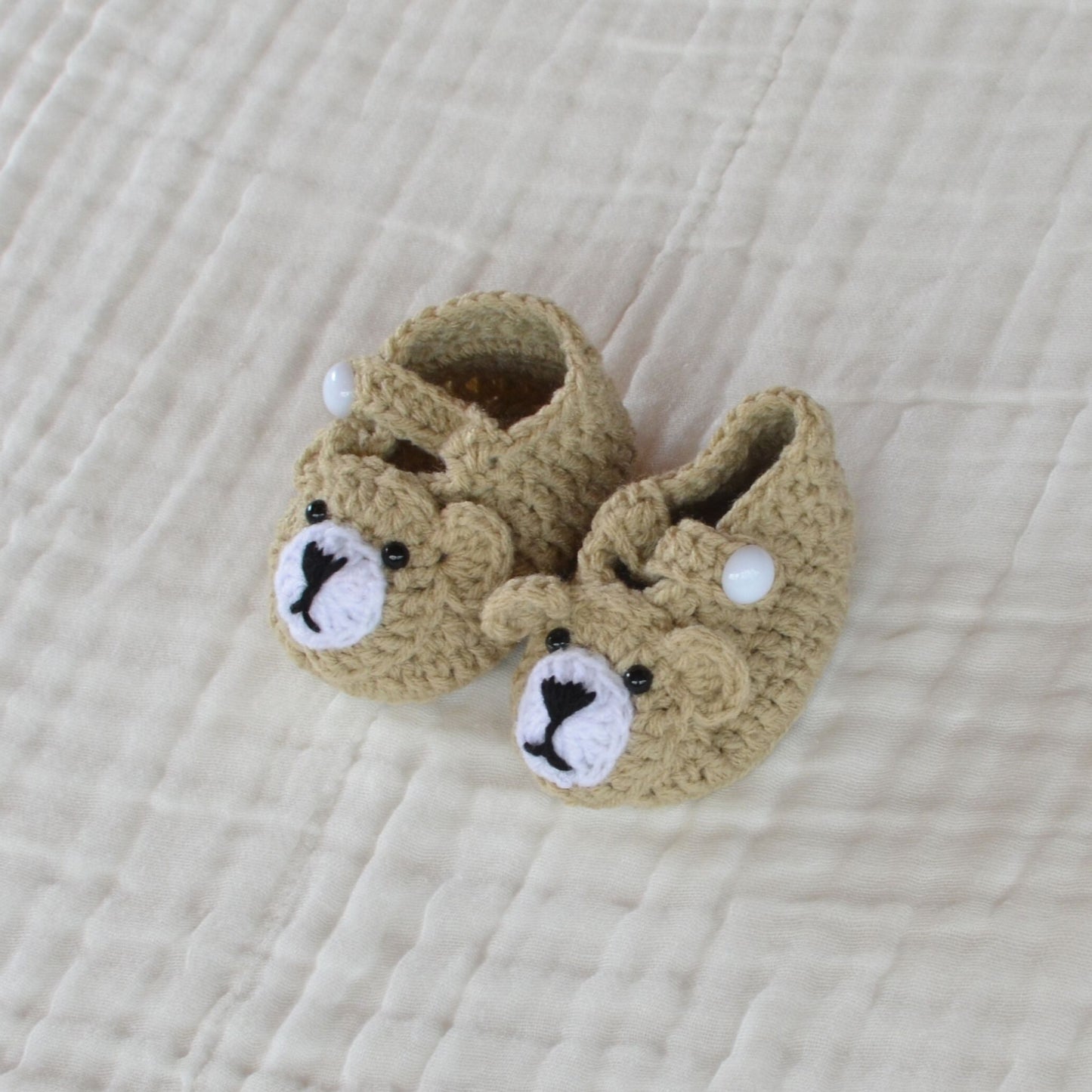 Handmade Crochet Animal Baby Shoes