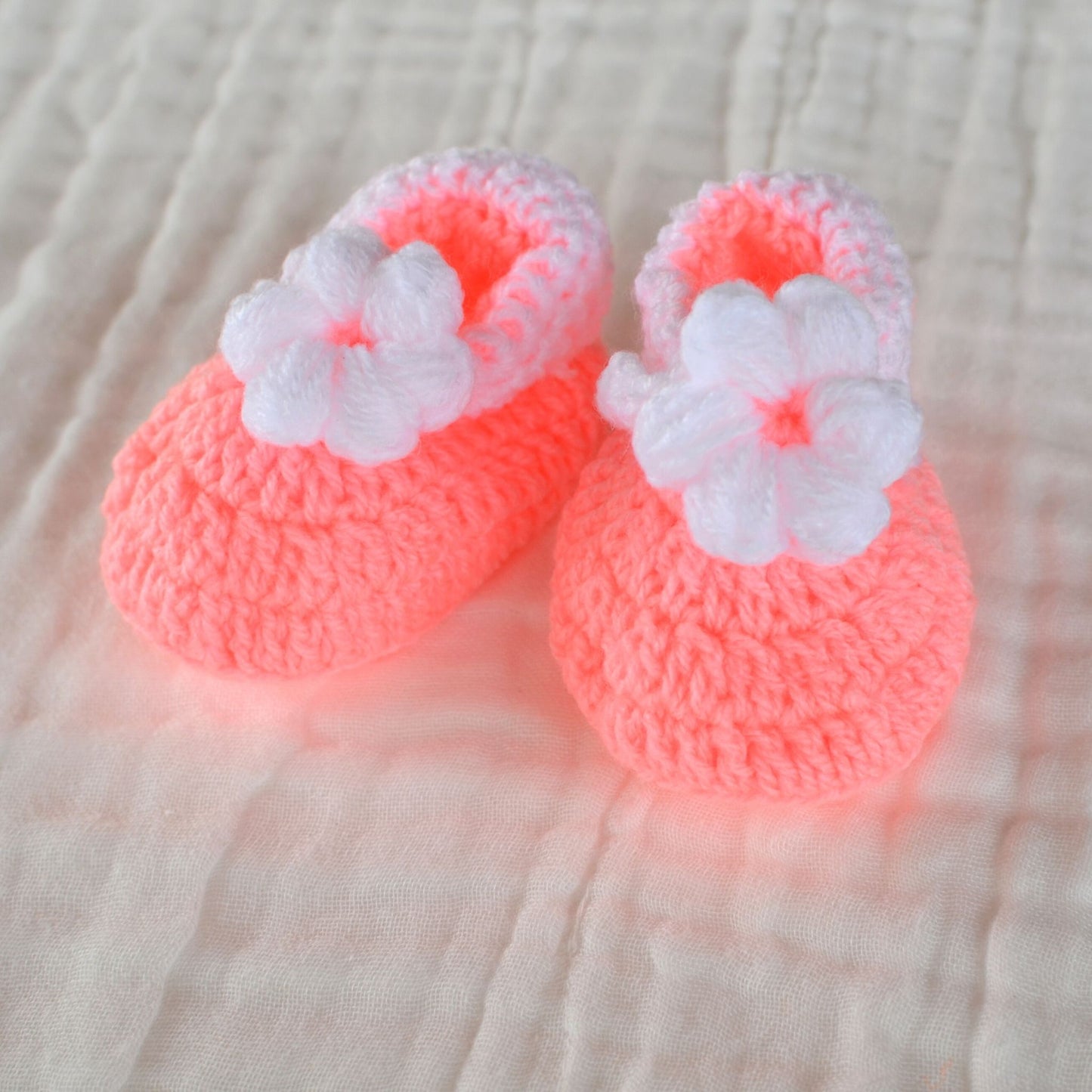 Handmade Crochet / Knitted Baby Shoes/Sandals